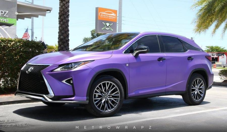  Lexus RX350 F-Sport by MetroWrapz 2017 года  (фото 1 из 6)